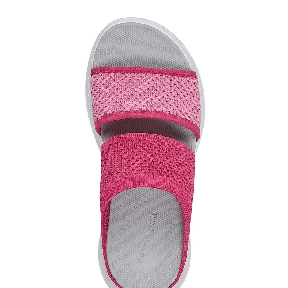 Easy Spirit Pink and Gray Slide Sandals Size 10. NWOT - Picture 3 of 10
